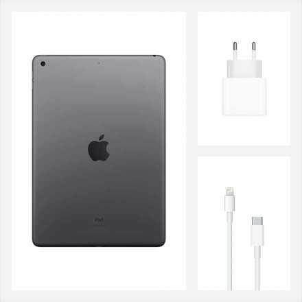 Планшет Apple iPad 10.2&quot; Wi-Fi + Cellular 128GB 2020 (серый космос)