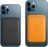 Кожаный чехол-бумажник MagSafe для iPhone (золотой апельсин)